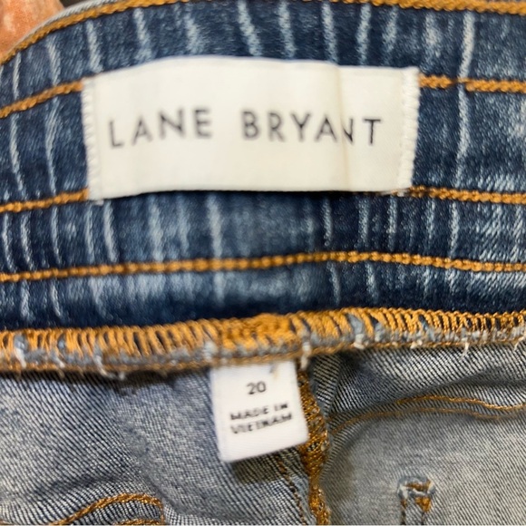 Lane Bryant Mid Rise Boyfriend Jogger Jeans Pull On Medium Wash Size 20 - Picture 3 of 13